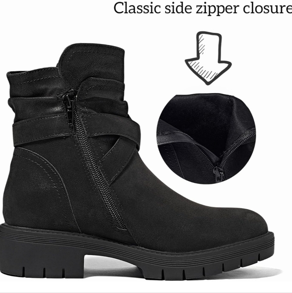 Ruiee ankle combat waterproof boots 10 - Picture 4 of 7